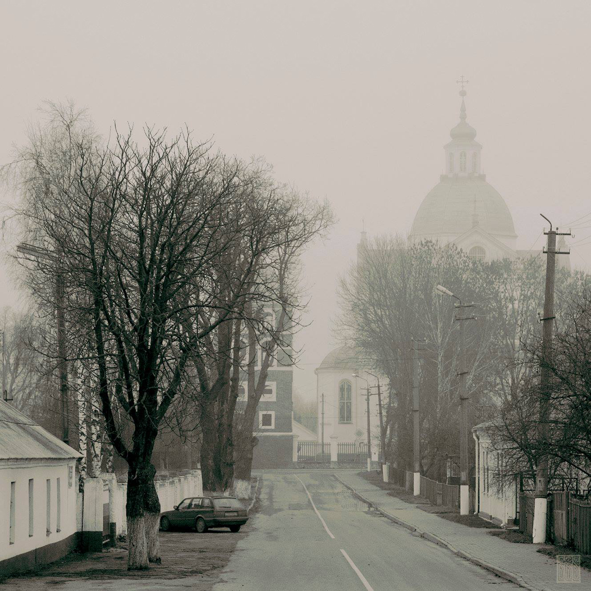 Njaswísh, Fronleichnamskirche aus dem 16. Jahrhundert, fotografiert im Jahr 2006 / Foto © Valery Vedrenko