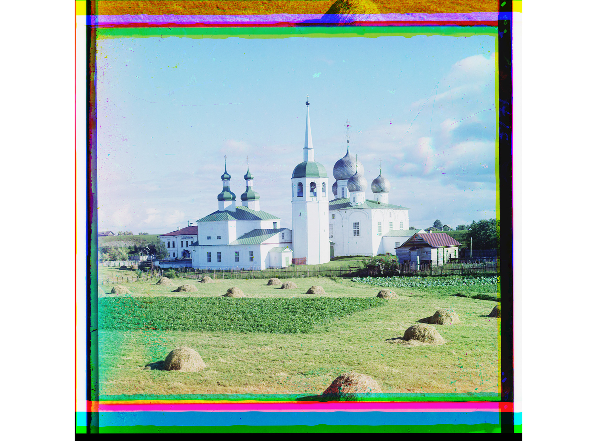 Preobrashenski Kirche, innerhalb der Kremlmauern, Belosersk, 1909