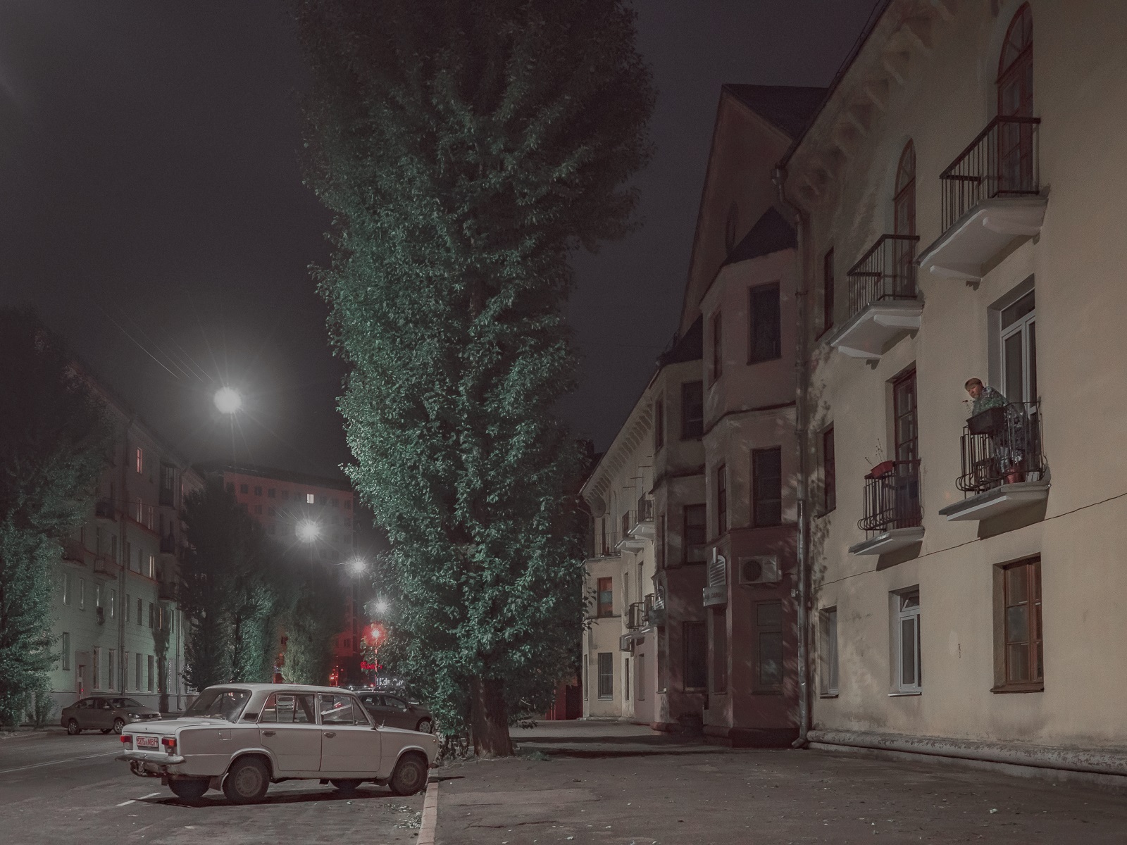 Still und friedlich – ein Abend irgendwo im Zentrum von Minsk / Foto © Anna Veres 