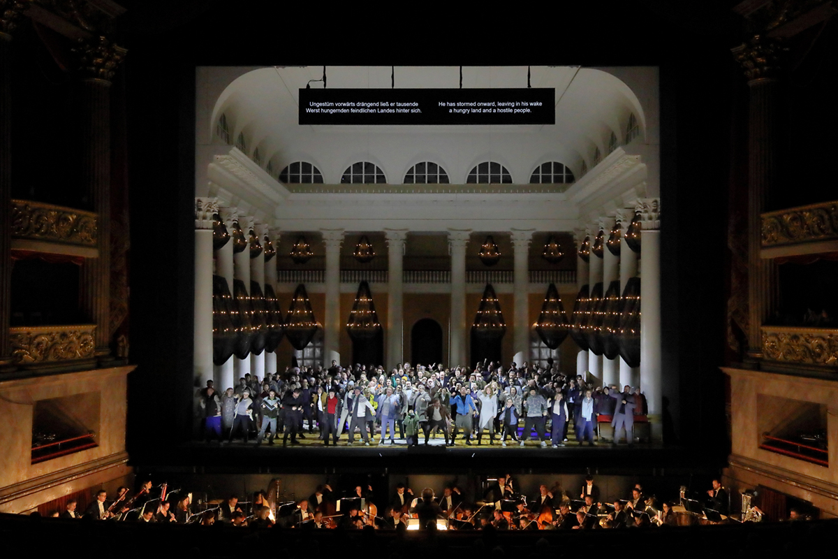 „Eine Konzertbühne ist immer eine unmittelbare Äußerung“ / Foto © W. Hösl/Bayerische Staatsoper 