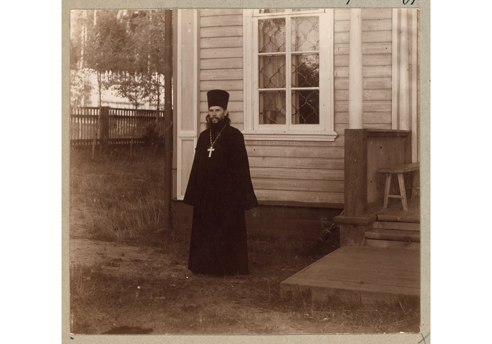 Igumen Xenofont, Vorsteher des Klosters in Werchoturje, 1910