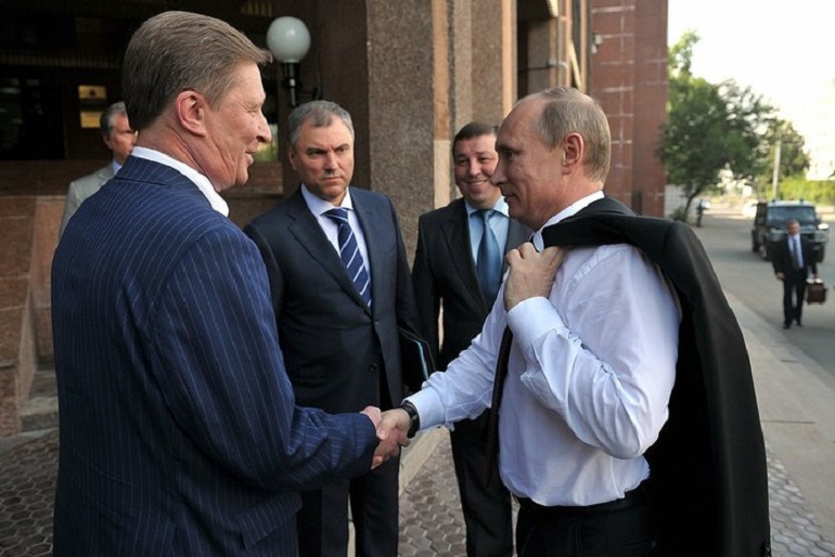Ziemlich beste Freunde? Lange galt Iwanow als Wladimir Putins treuer Vertrauter - Foto © kremlin.ru CC-BY-SA