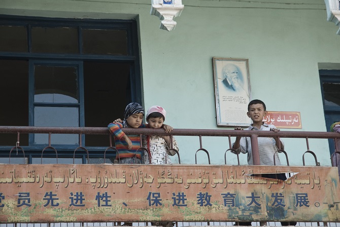 Uigurische Schule in Kaxgar, 2007 / Foto © Konstantin Salomatin