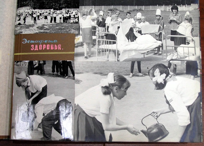 Aus dem Album des Pionierlagers Zoi Kosmodemjanskoi in der Region Cheljabinsk in den 60er Jahren – Foto © Monica Rüthers