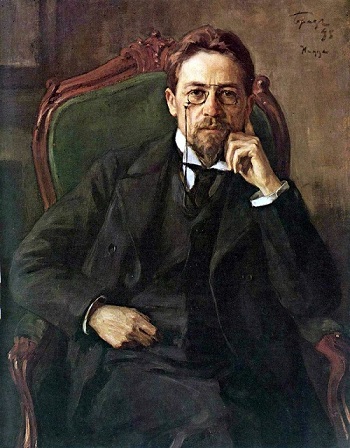Anton Tschechow / Gemälde von Ossip Braz, 1898