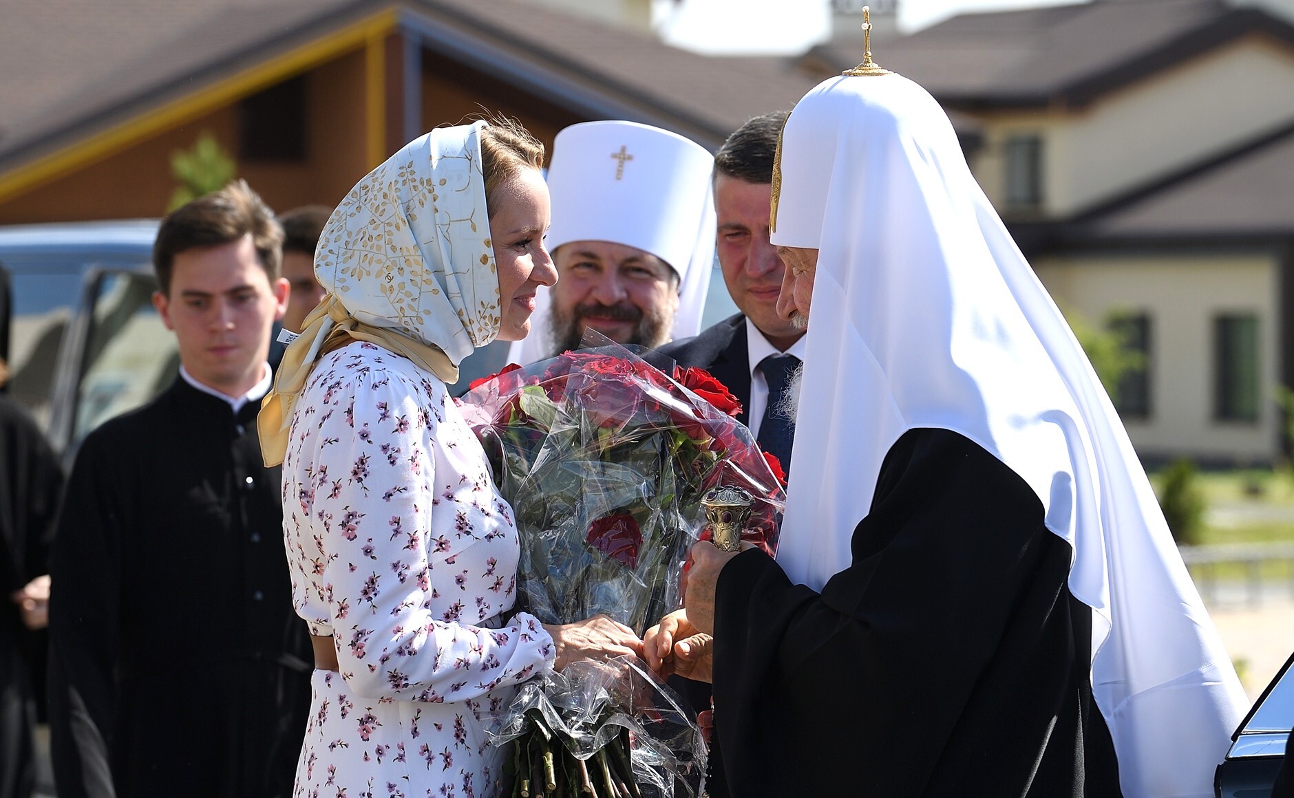 Lwowa-Belowa mit Patriarch Kirill im Inklusionszentrum Neue Ufer, Juni 2022 / Foto © kremlin.ru unter CC BY-SA 4.0