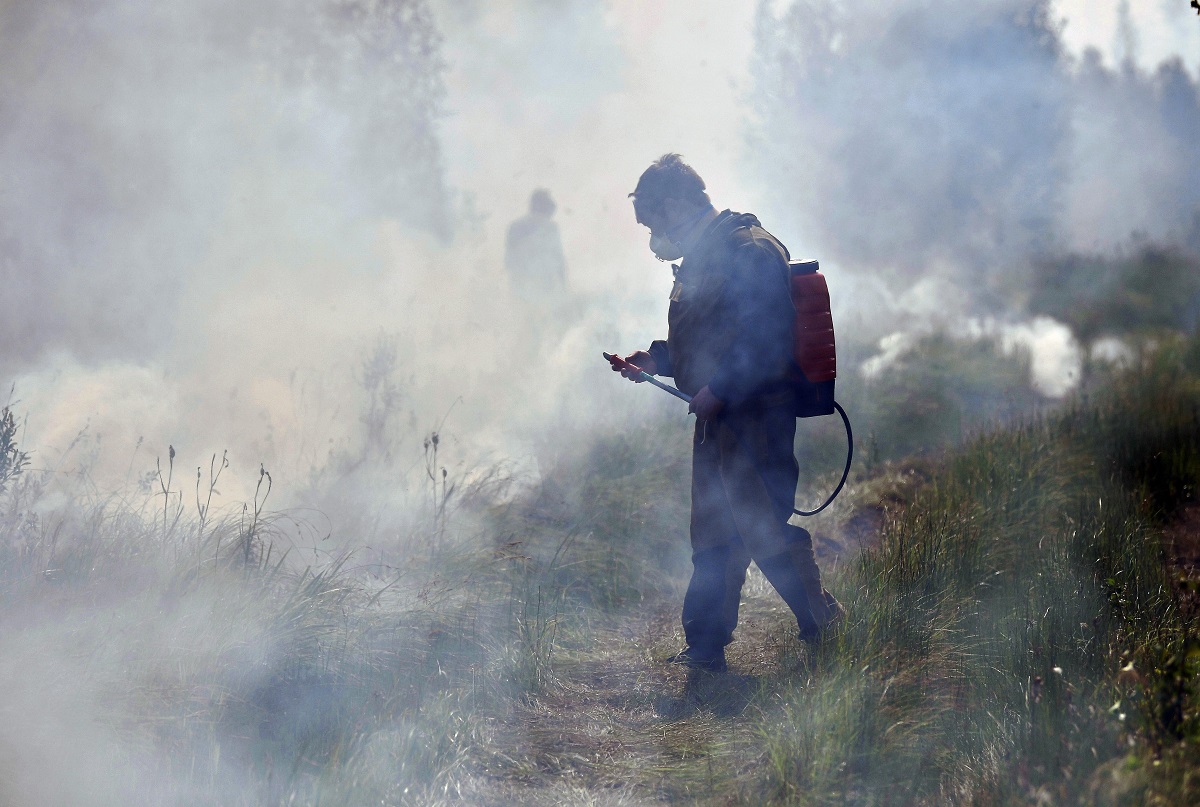 In Jakutien steht zurzeit eine Fläche so groß wie Schleswig-Holstein in Flammen / Foto © Alexander Miridonow/Kommersant