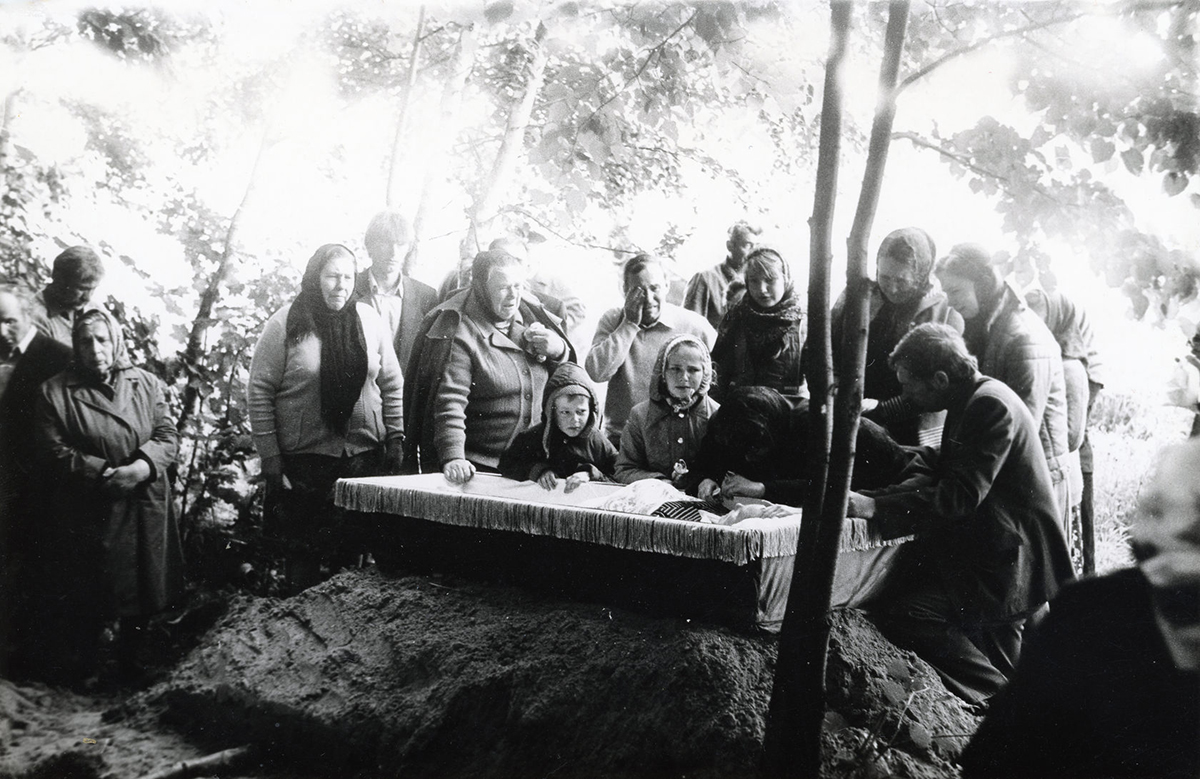 1985, Ljubіschtscha, Magіljoўskі Rajon, Magіljoўskaja Oblast. Aus dem Archiv von Andrej Karačun