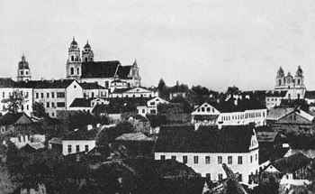Ansicht von Minsk um 1870 / Foto © gemeinfrei