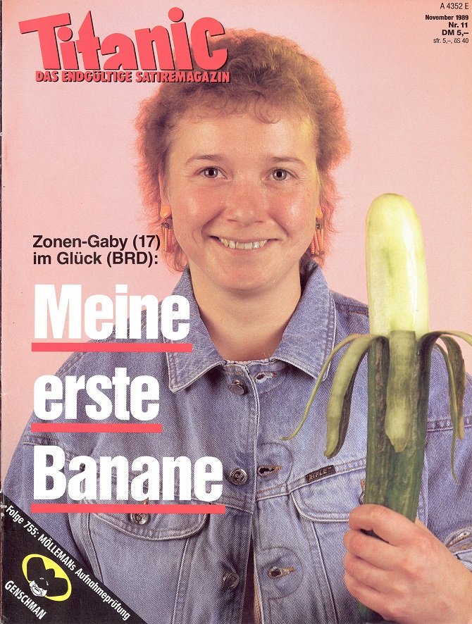 „Zonen-Gaby (17) im Glück (BRD): Meine erste Banane“