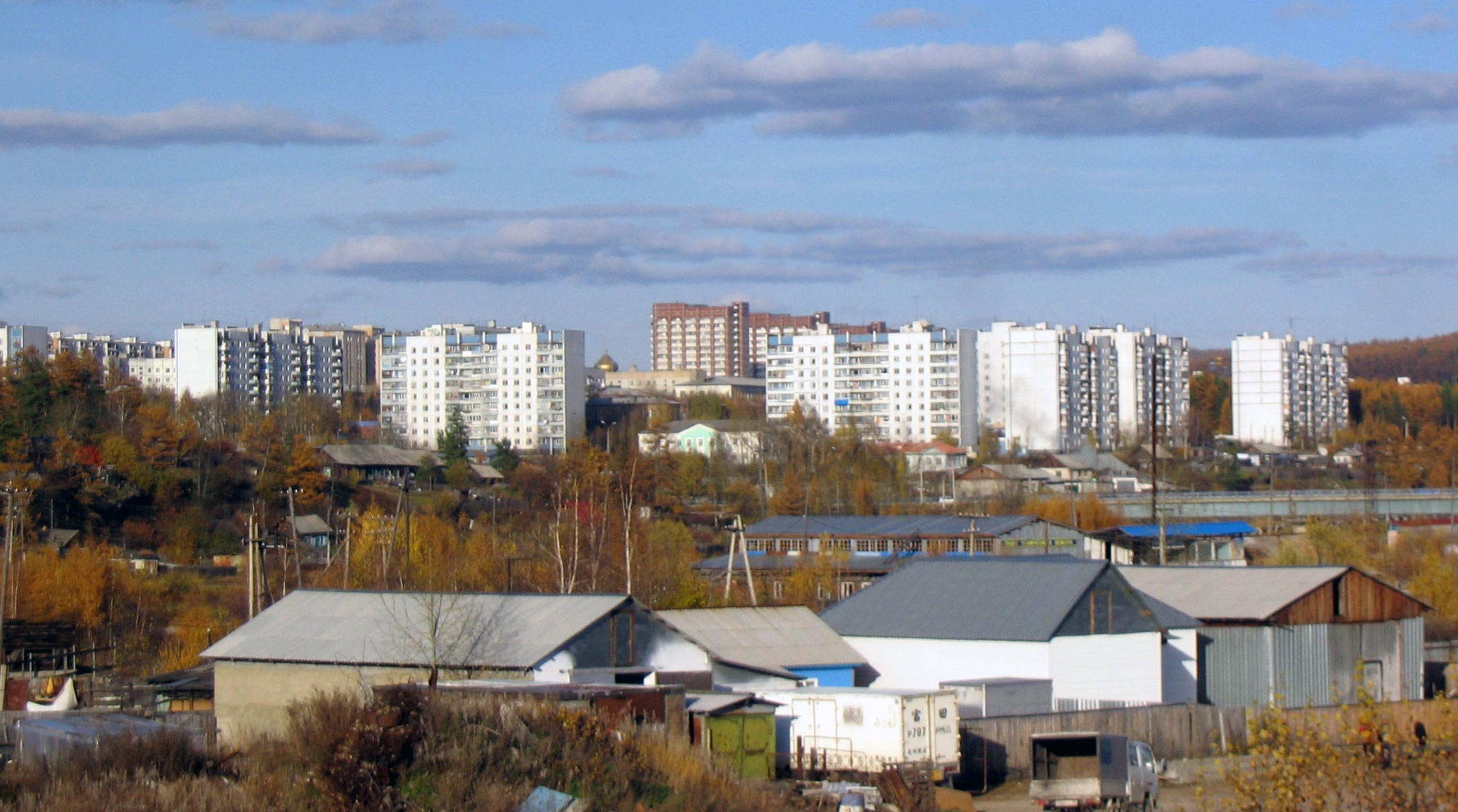 Die Stadt Tyndra ist Sitz der Wochenzeitung BAM / Foto © Wikipedia unter CC BY-SA 3.0