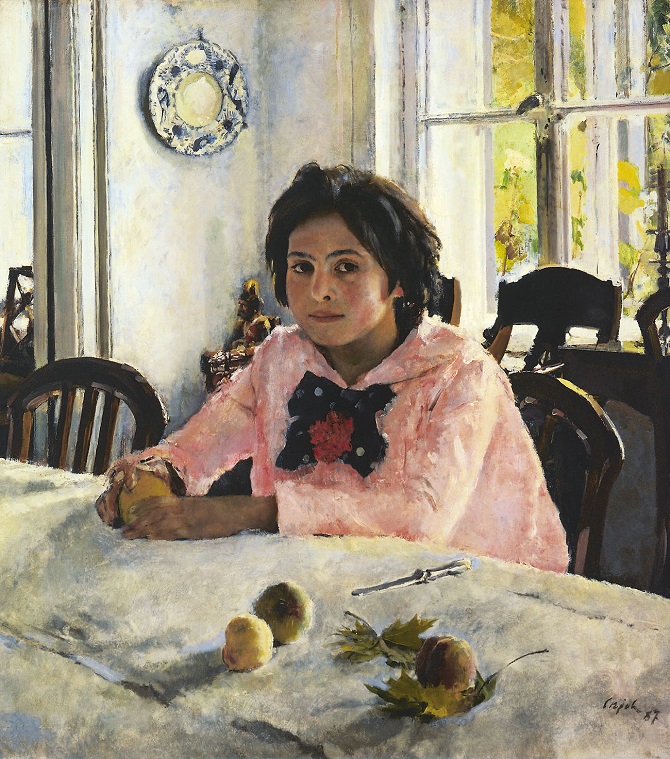 Valentin Serow – Das Mädchen mit Pfirsichen, 1887