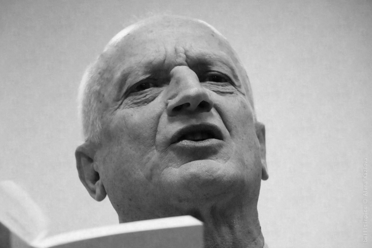 Ales Rasanau im Jahr 2014 / © Alena Kazlova, Belarusian literature in pics 