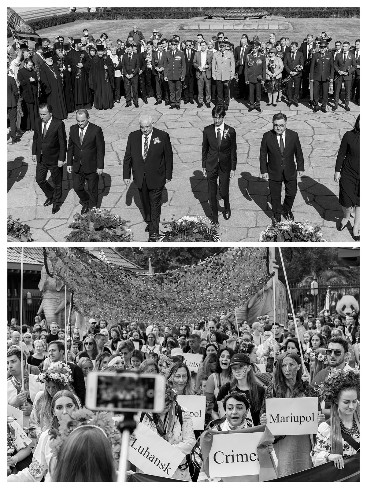 Sowjetisches Ehrenmal im Treptower Park Berlin 9. Mai 2022. Berlin 24.8.2022 / Fotos © Eiko Grimberg