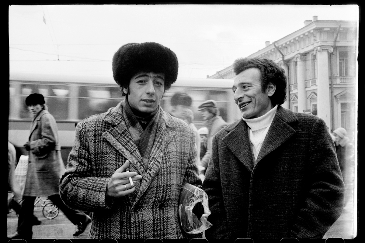 Anitschkow Most, Newski Prospekt, Leningrad, 1976 © Mascha Iwaschinzowa