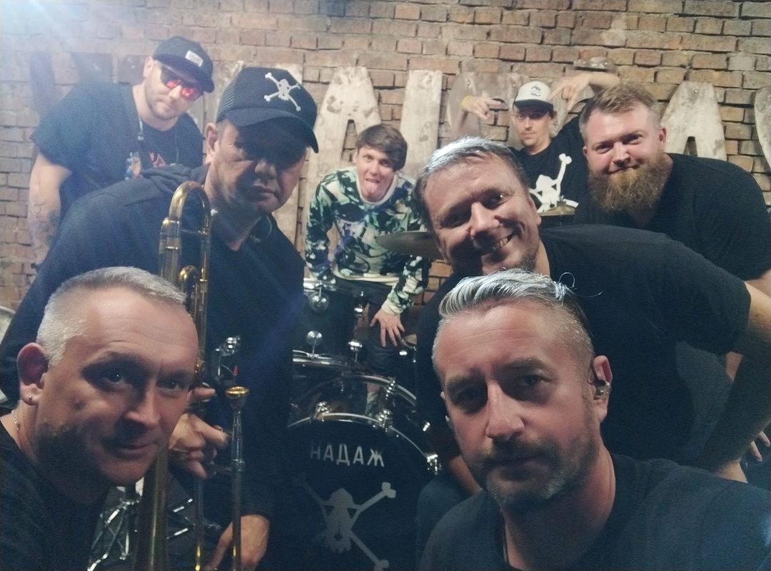 Serhij Zhadan und seine Band Zhadan i sobaky (dt. Zhadan und die Hunde) / Foto: facebook.com/serhiy.zhadan