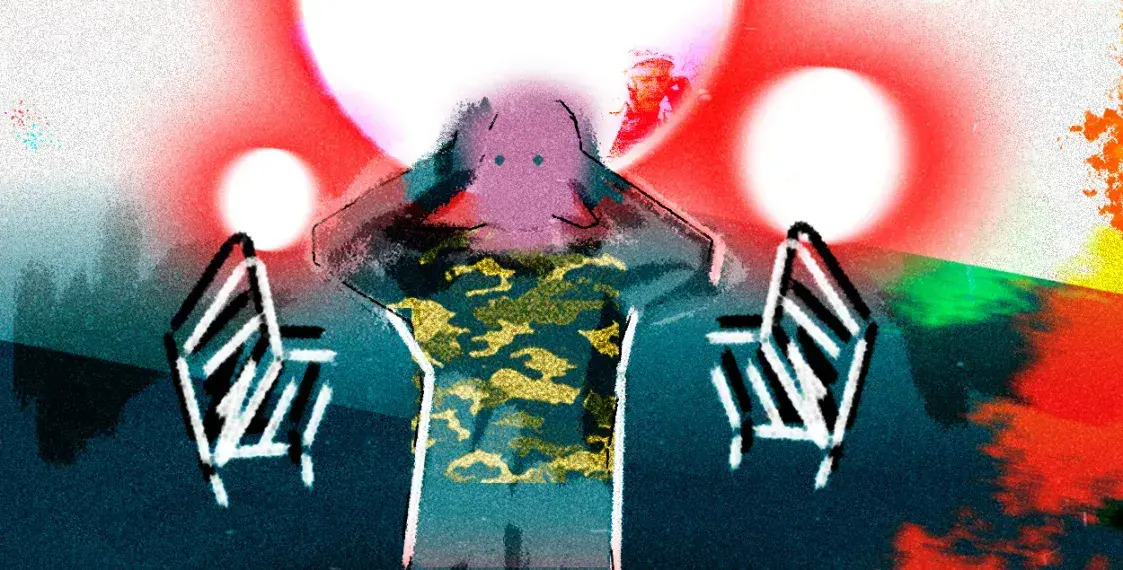 Ehemalige Kämpfen leider häufig unter posttraumatischen Störungen / Illustration © Euroradio