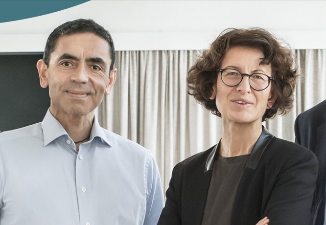 Уур Шахин и Озлем Тюреджи @ BioNTech