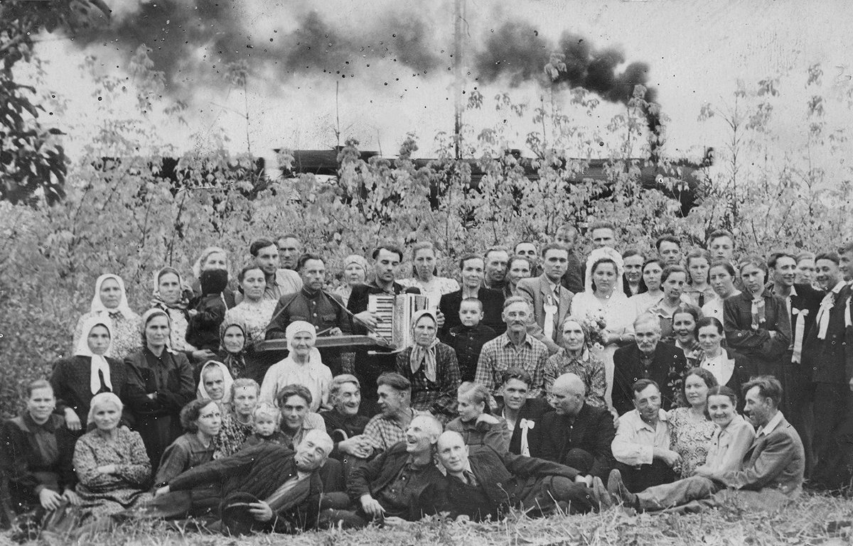 1957–1958 Smorgonski Rajon, Oblast Hrodna. Archiv von Siarhiej Lieskieć