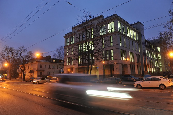 Uliza Sawuschkina 55 – seit vier Jahren Sitz einer Trollfabrik? / Foto © Alexander Korjakow/Kommersant