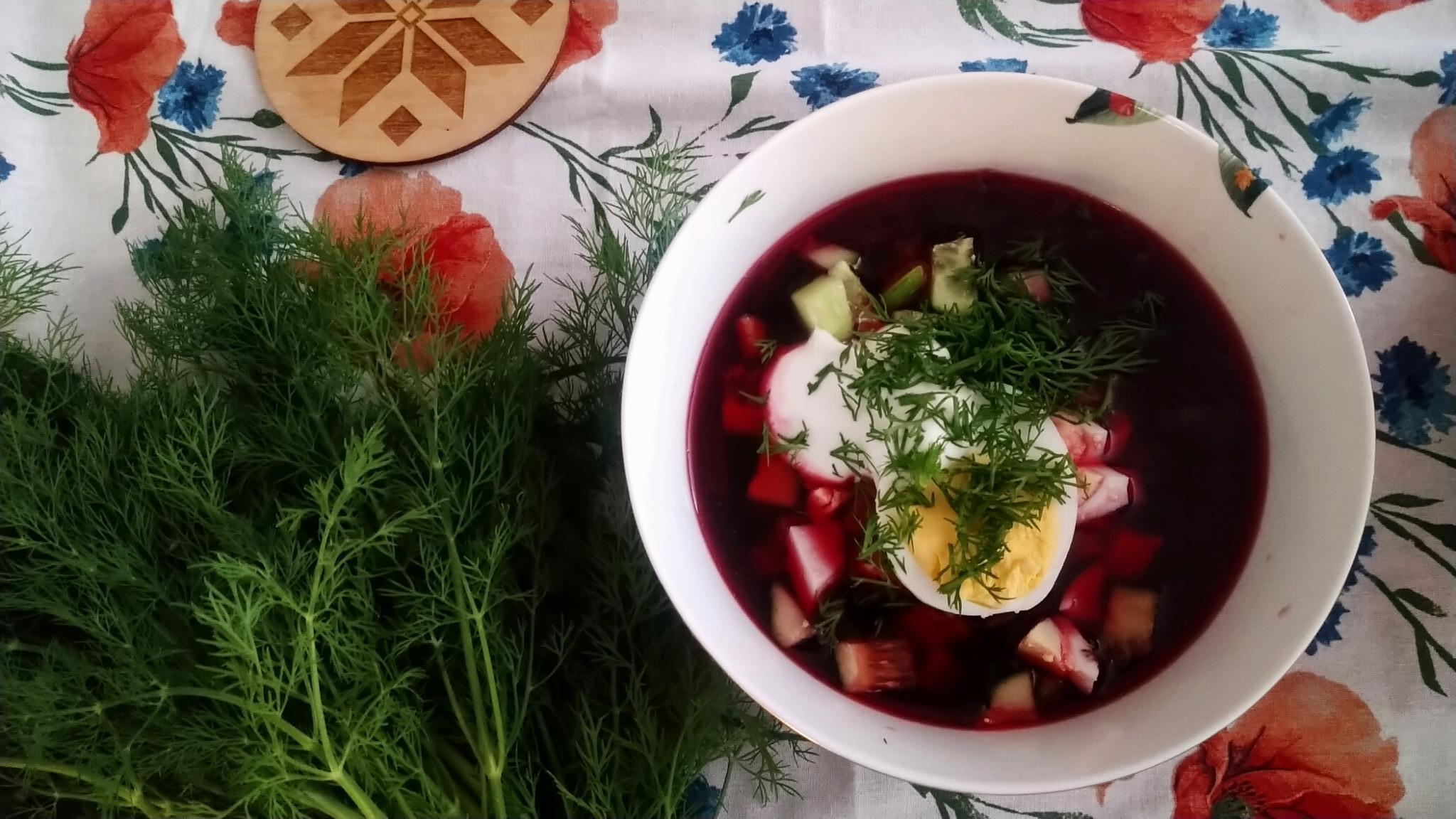 Ein Klassiker der belarussischen Küche, Chaladnik / Foto © Alesja Belanovich-Petz