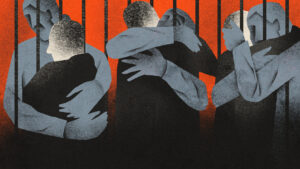 Eltern von jugendlichen Polithäftlingen in Russland berichten, wie ihre Kinder in die Fänge des staatlichen Haftsystems geraten sind. / Illustration © Ljalja Bulanowa